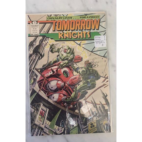 Vintage "Tomorrow Knights" Comic #2 - Picture 1 of 3